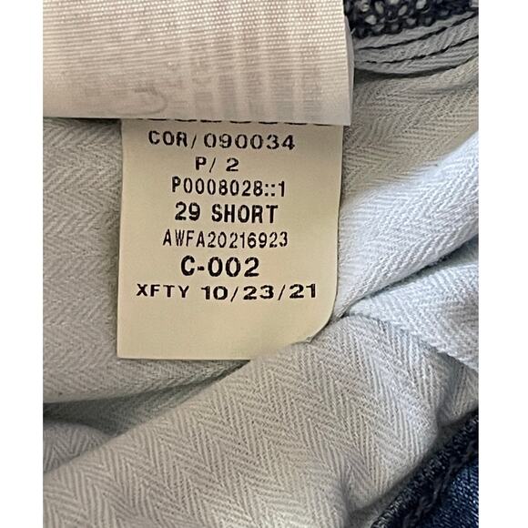 Abercrombie & Fitch Super Skinny Ankle High-Rise Distressed Jeans SZ 29/8 Short - Picture 8 of 12